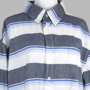 NWT Prince & Fox Men's Long-Sleeve Button-Up Striped Dress Shirt Size XL (C2101)